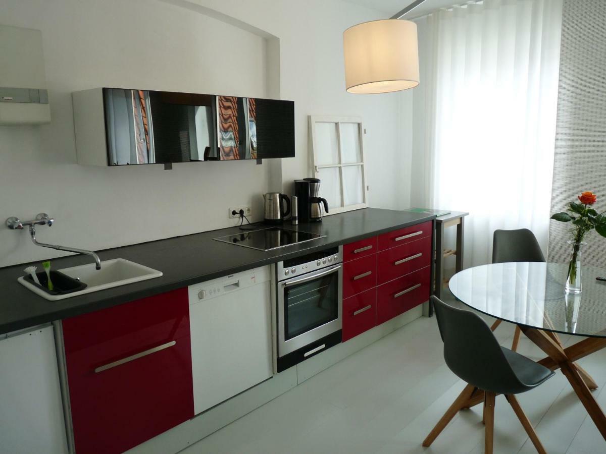 ליבק Ferienwohnung Zum Burgtor מראה חיצוני תמונה